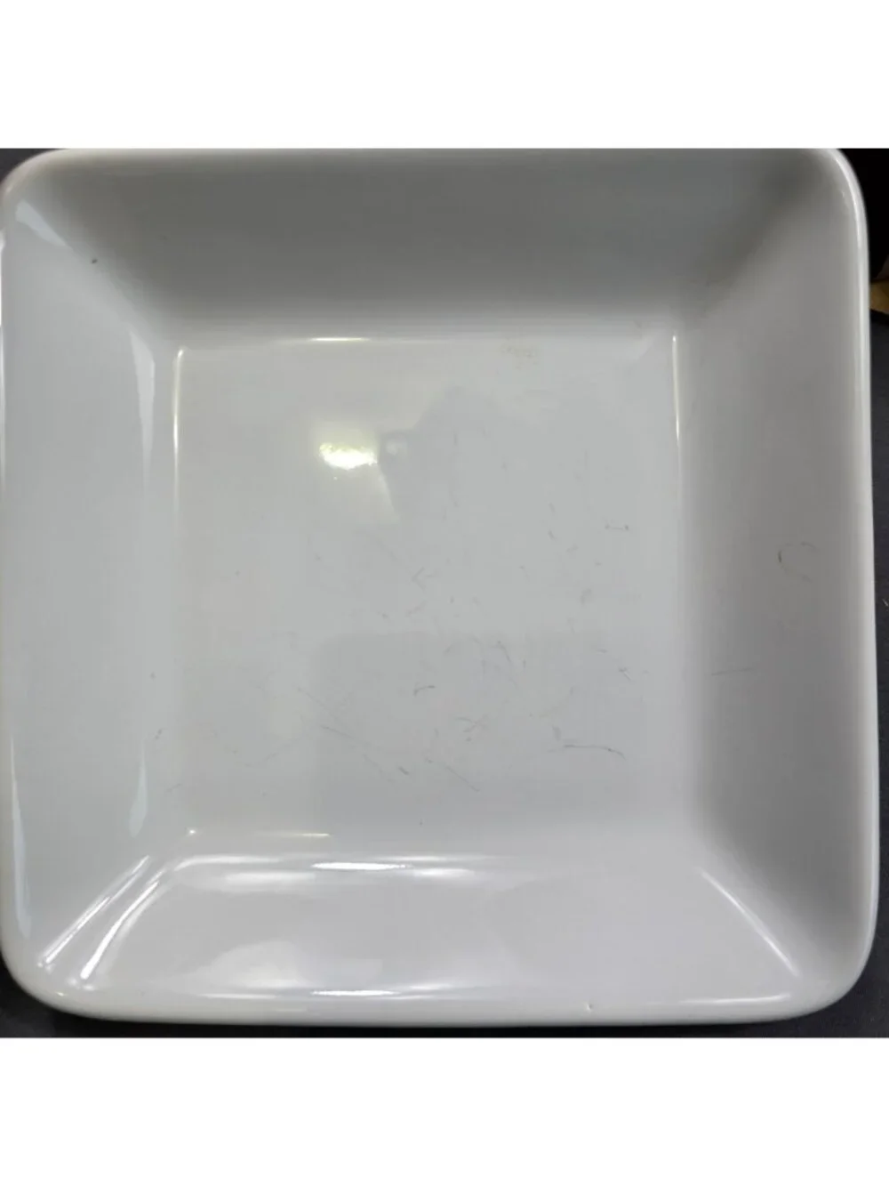 The Pampered Chef Simple Additions Small Squares Set Of 2 White #1925